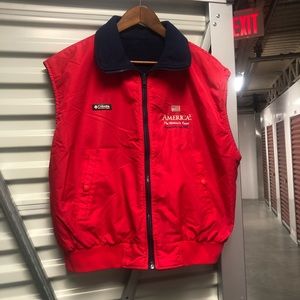 Vintage 90s Columbia America’s Cup Reversible Vest